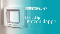 Austausch der Plastiktür - SureFlap Mikrochip Katzenklappe 