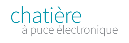 Chatière à puce électronique