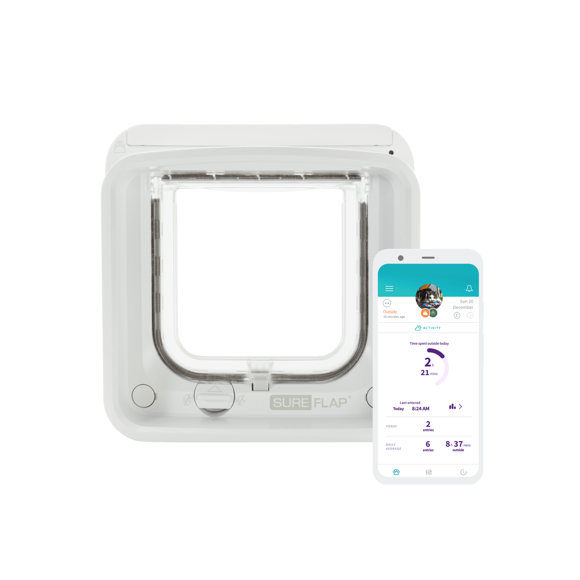 SureFlap® Microchip Cat Door Connect