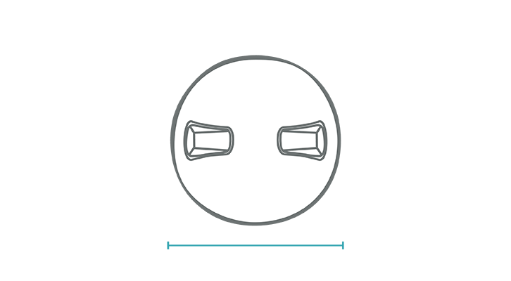 product dimension diagram