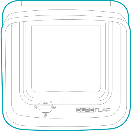 SureFlap Freilauftür Connect & Hub Kit